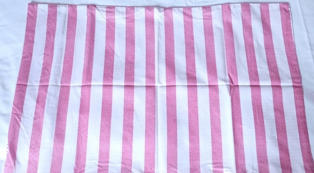 HABITAT - Red Check 100% Cotton Double Duvet Cover - Wooden Buttons - 2 x Pillowcases