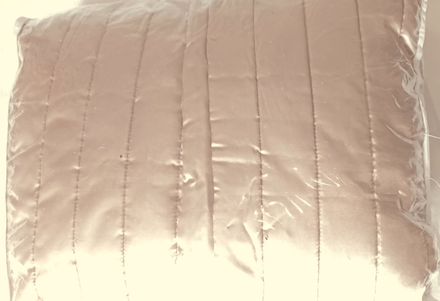 JOHN LEWIS - Beige Coffee Satin Quilt Eiderdown - Coffee