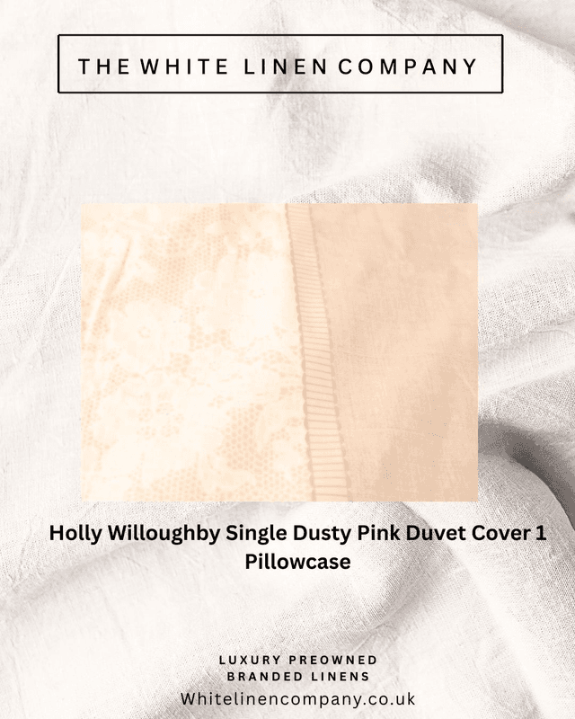 Holly Willoughby Single 600 TC Border Duvet Cover