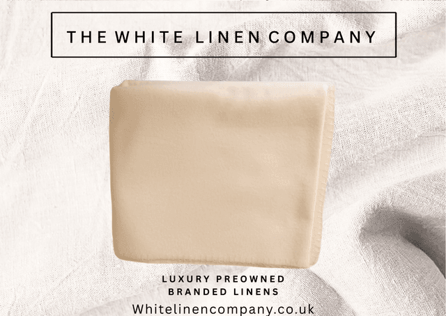 Small Cream Soft Woollen Blanket Rug Throw - Cream